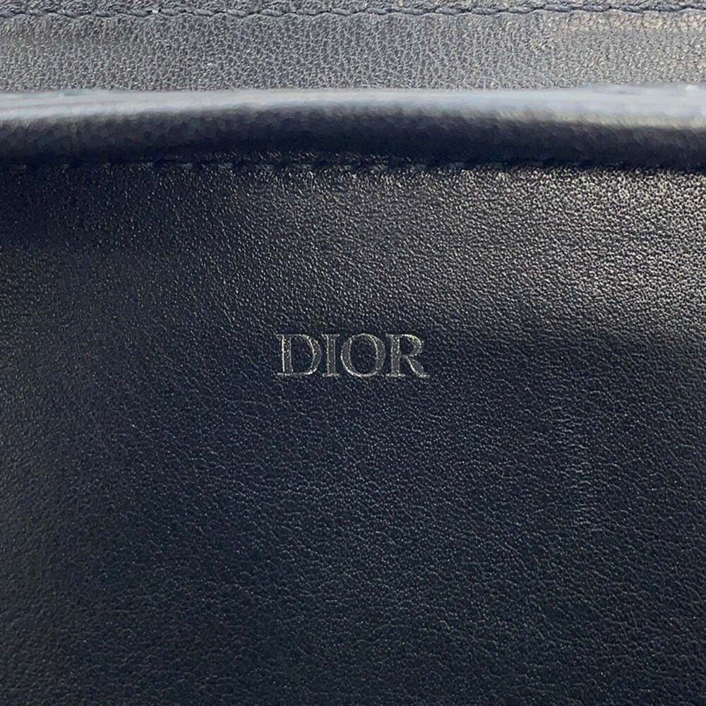 CHRISTIAN DIOR Black Leather Shoulder Bag - Picture 15 of 16